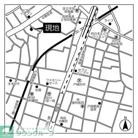 ブルーシャトー戸越の物件内観写真